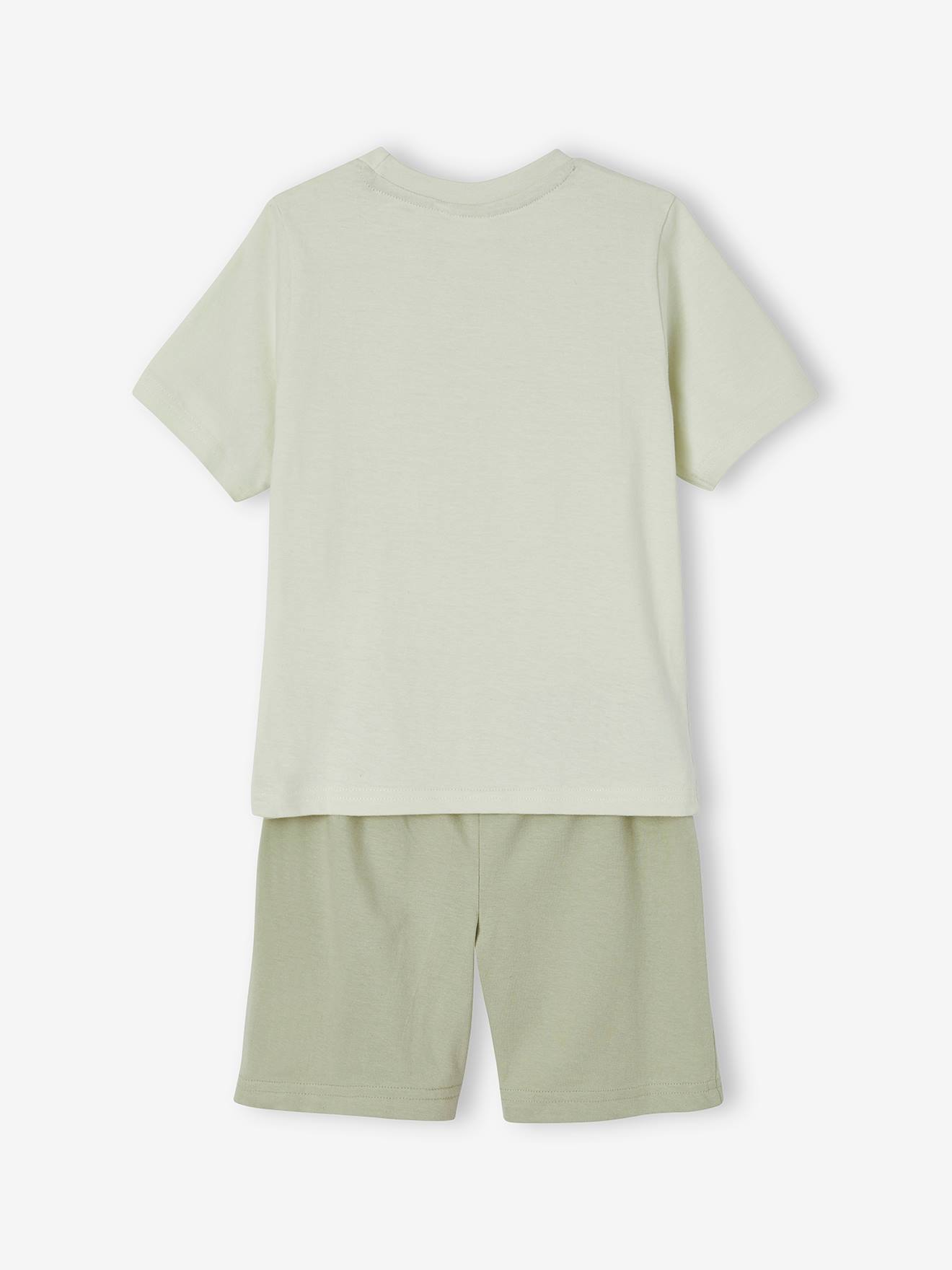 Pyjashort garçon DS® Le Roi Lion vert sauge