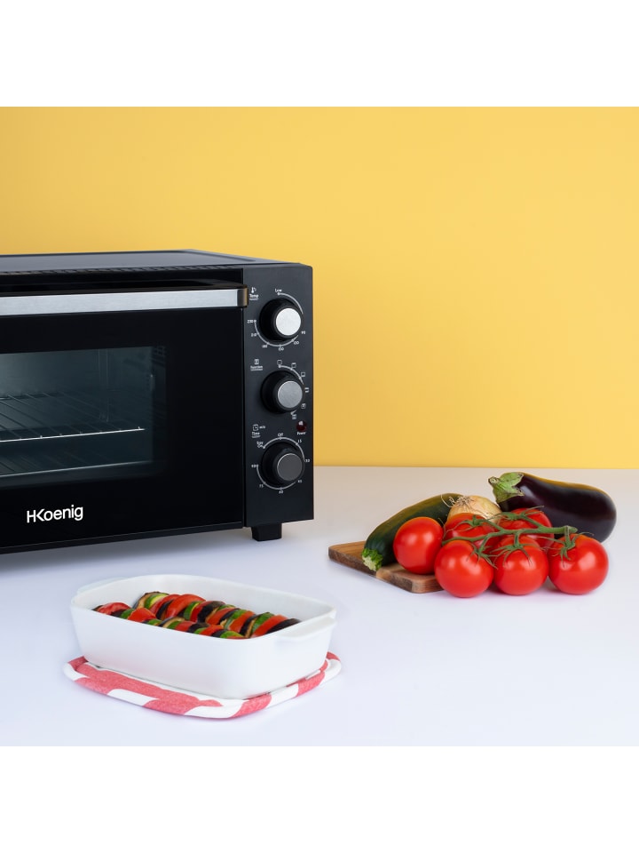HKoenig Mini-Backofen FO30 in Schwarz günstig kaufen onesize