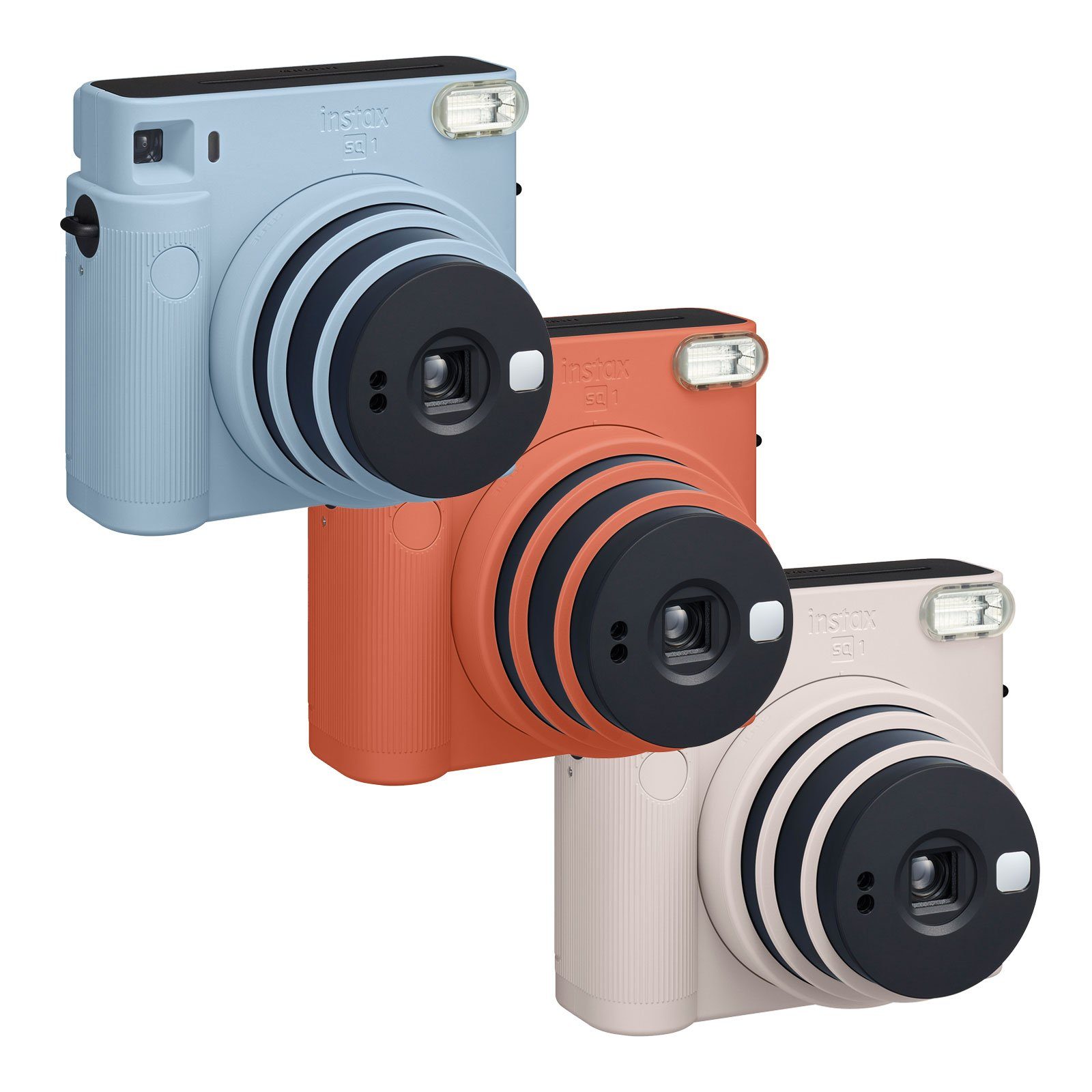 FUJIFILM SQ1 Sofortbildkamera (Doppelbelichtung, Automatisches Bildzählwerk, Nahaufnahme)