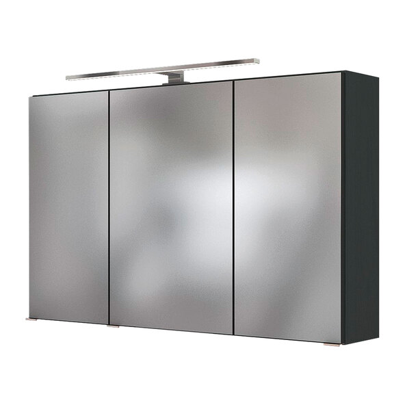 Spiegelschrank Bristol, 100 cm, grafitgrau