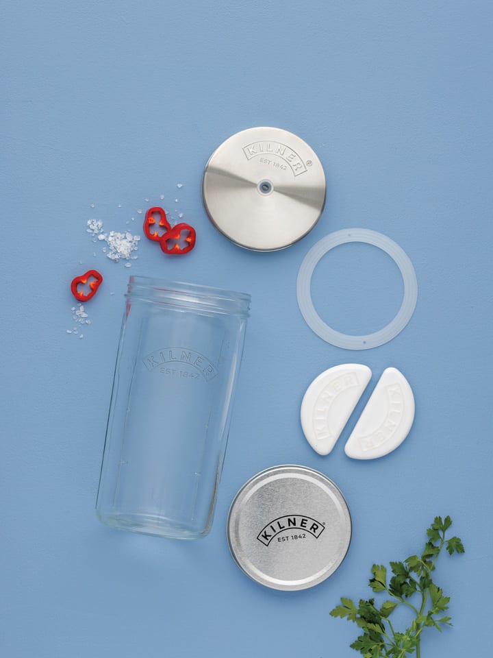 Kilner 5tlg. Fermentier-Set in Transparent - 1 l günstig kaufen onesize