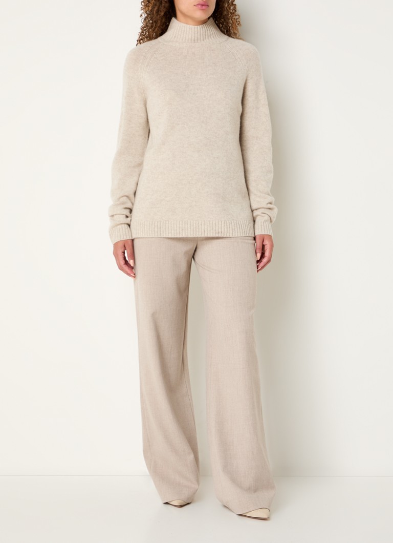 Bellamy Butterfly high waist straight fit trousers with side pockets