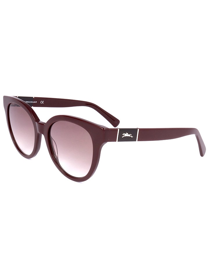 Longchamp Damen-Sonnenbrille in Brodeaux/ Rosa günstig kaufen 53