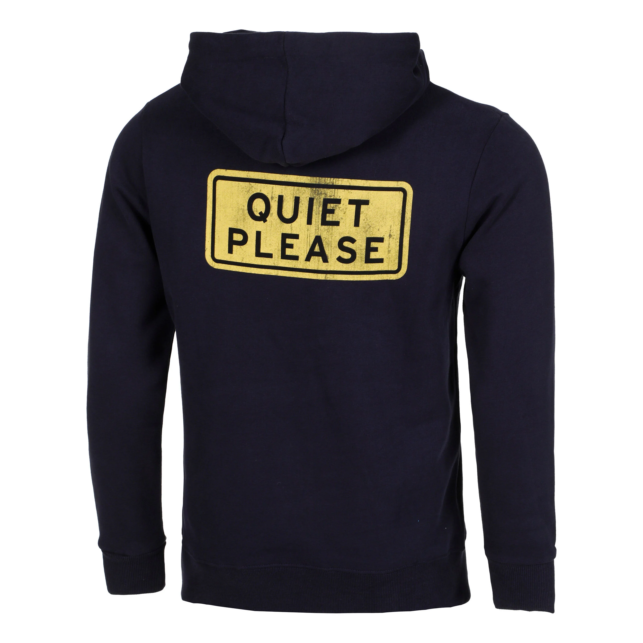 Australia Road Sign Hoody Herren - Dunkelblau, Gelb