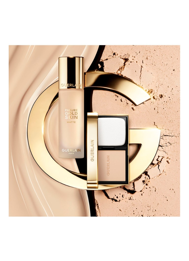 Fond de ten compact matifiant Guerlain Parure Gold Skin Control High Perfection