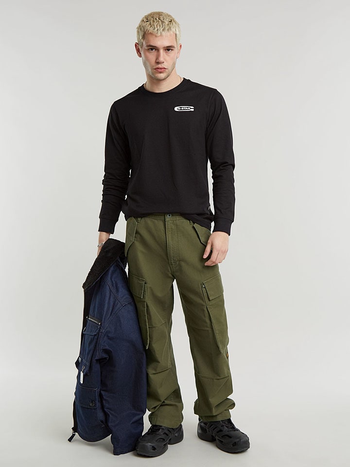G-Star Cargohose - Regular fit - in Khaki günstig kaufen