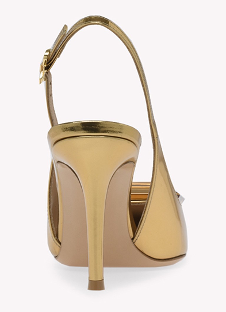 Gianvito Rossi Jaipur calfskin slingback