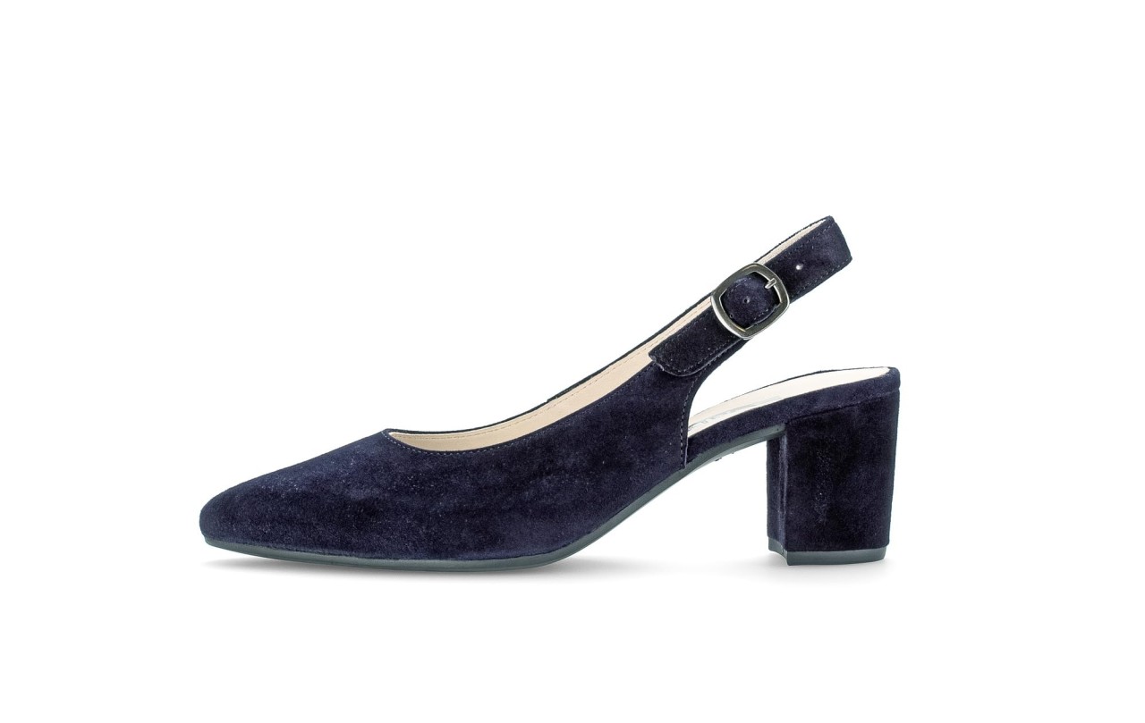 GABOR Ballerinas blau Gabor Fashion Slingpumps 41.540.16 blau