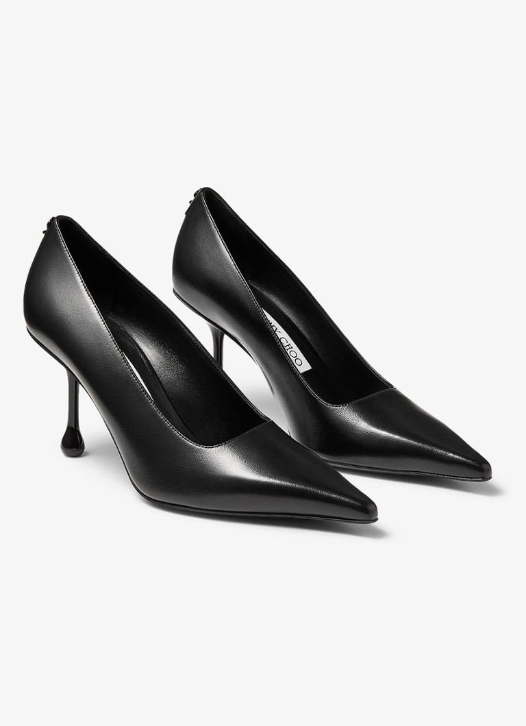 Jimmy Choo Ixia 80 Lammleder-Pumps