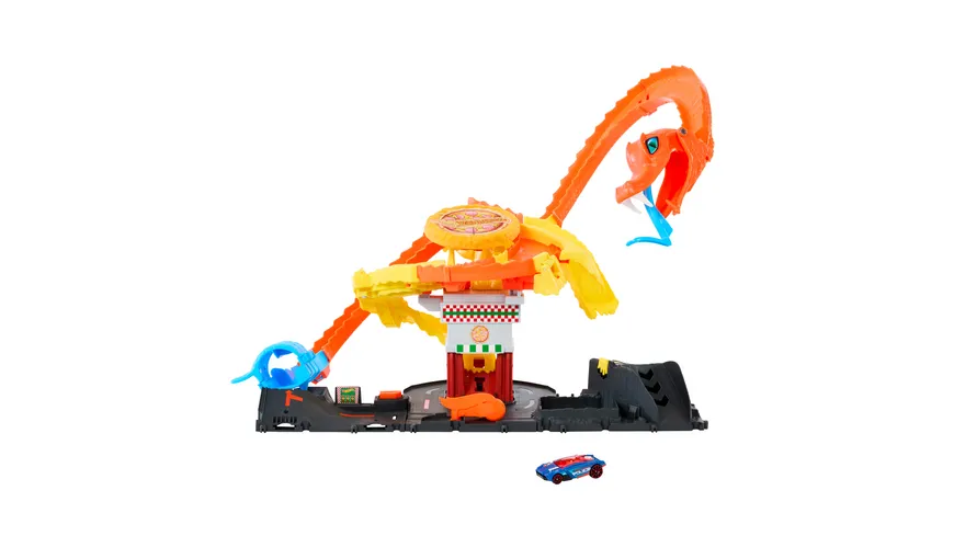 Hot Wheels City Cobra Slam Pizza Attack