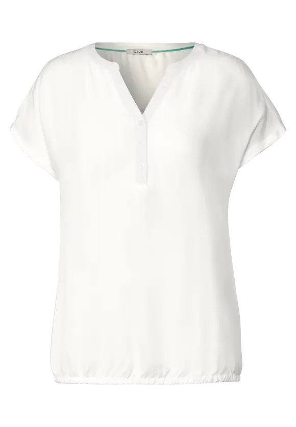 CECIL Bluse mit Elastiksaum