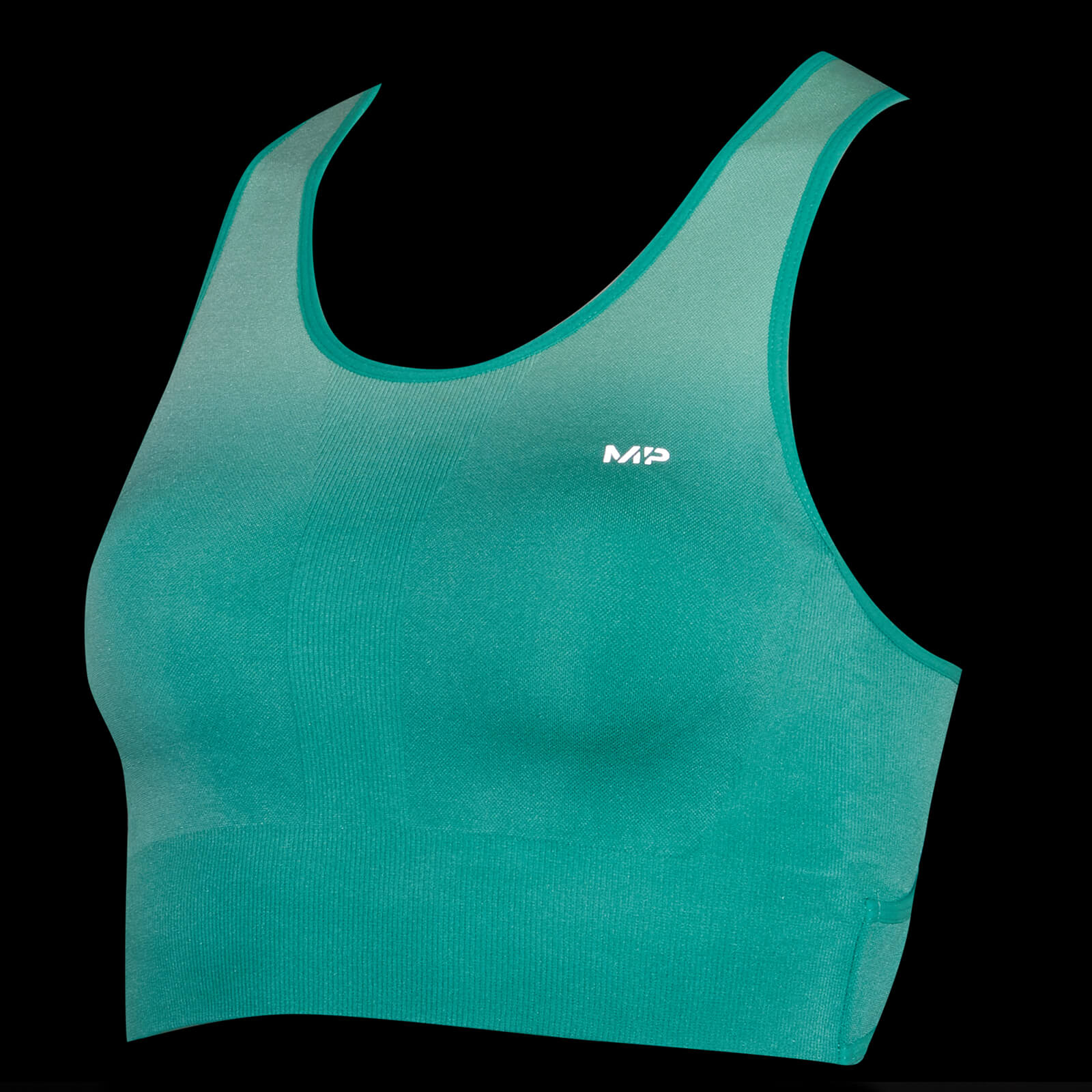 Brassière de sport sans coutures MP Velocity Ultra pour femmes – Vert glacé