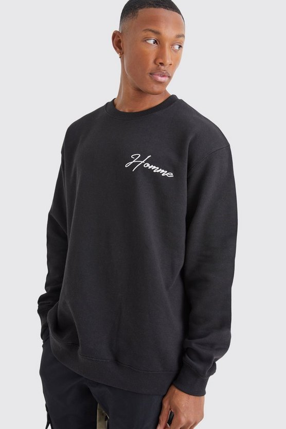 Oversize Official Sweatshirt mit Print