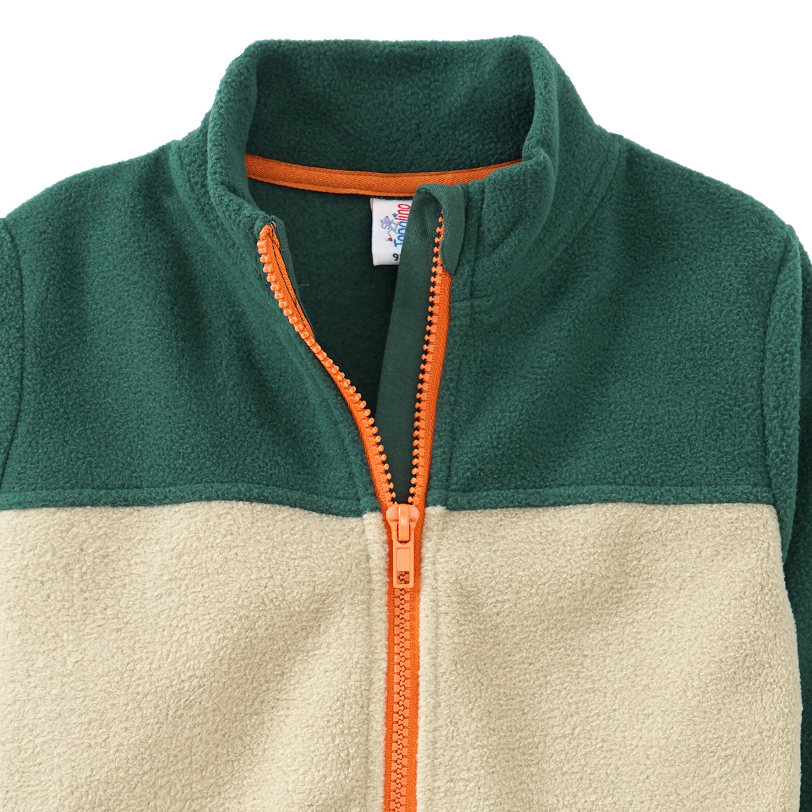 Jungen Fleecejacke mit Stehkragen