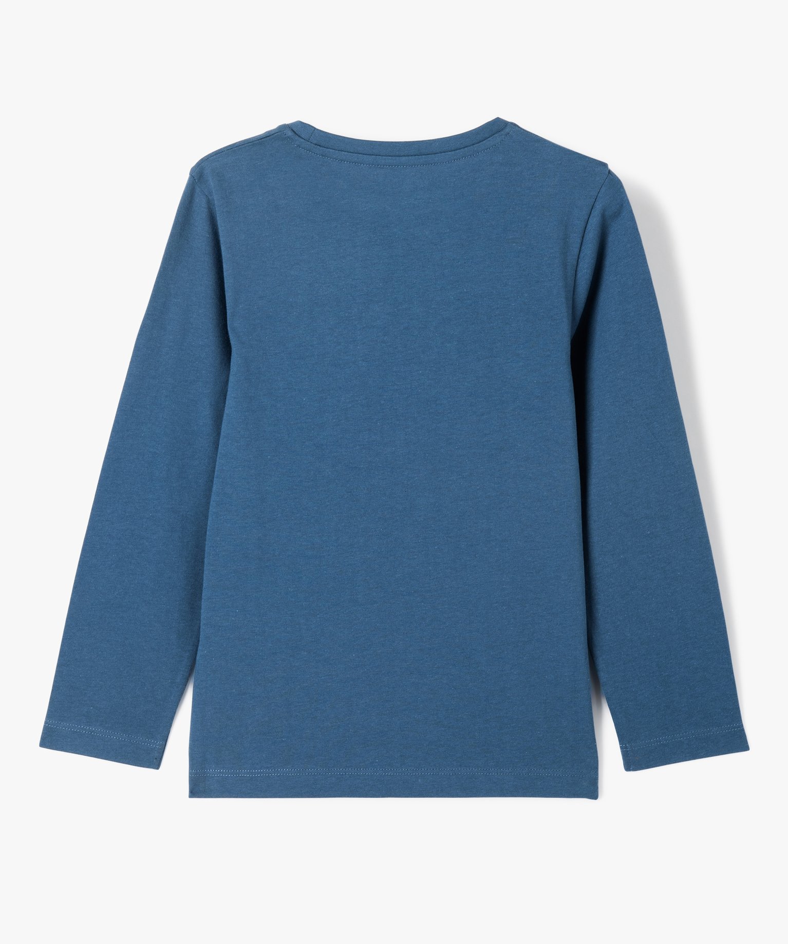 Tee-shirt à manches longues avec motif Garçon marine | GEMO