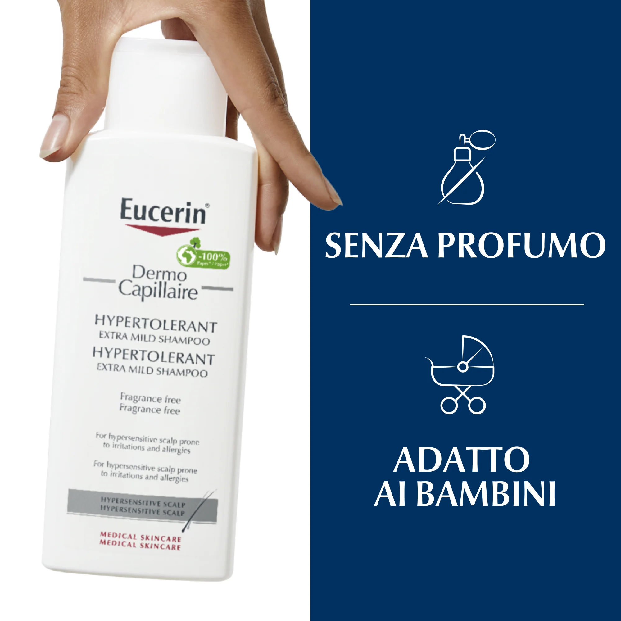 DermoCapillaire DermoCapillaire Shampoo Extra Tolerância - Shampoo Suave
