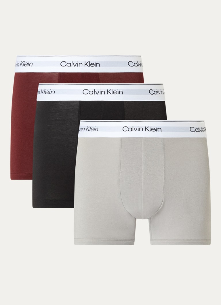 Calvin Klein -bokserit logolla vyötäröllä, 3 kpl pakkaus