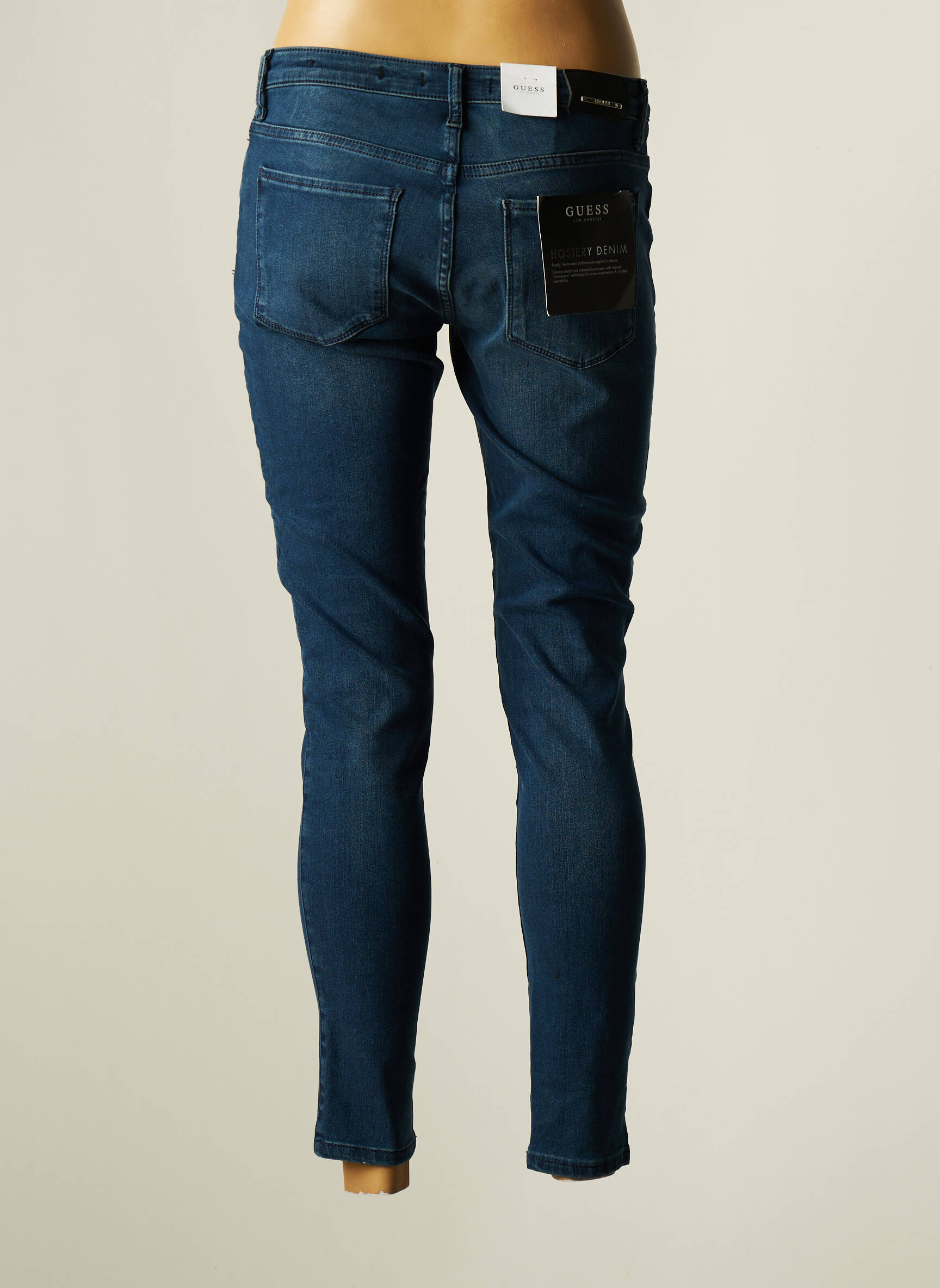 Guess Jeans Coupe Slim Femme couleur bleu