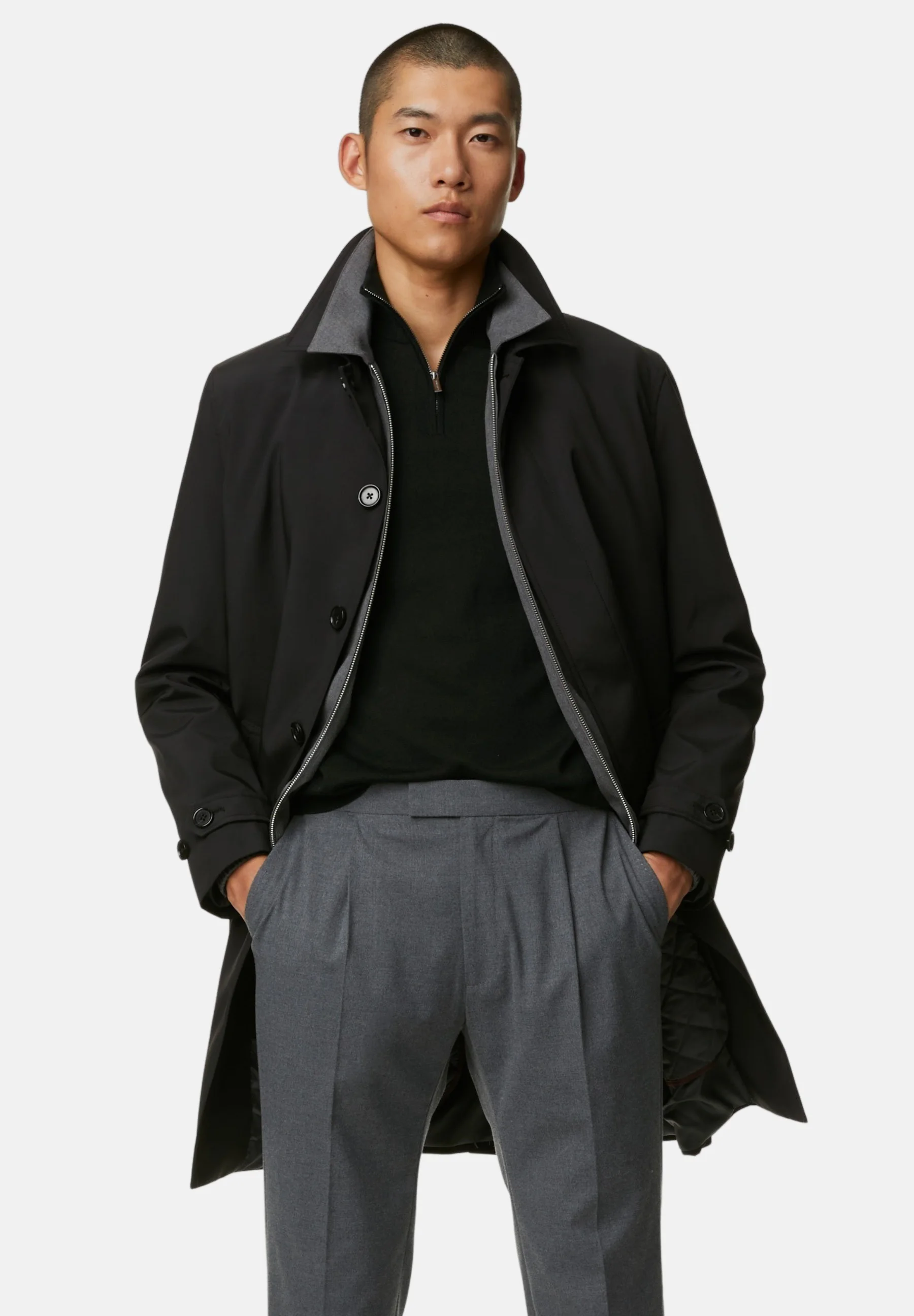 Suéter Marks & Spencer MERINO HALF ZIP