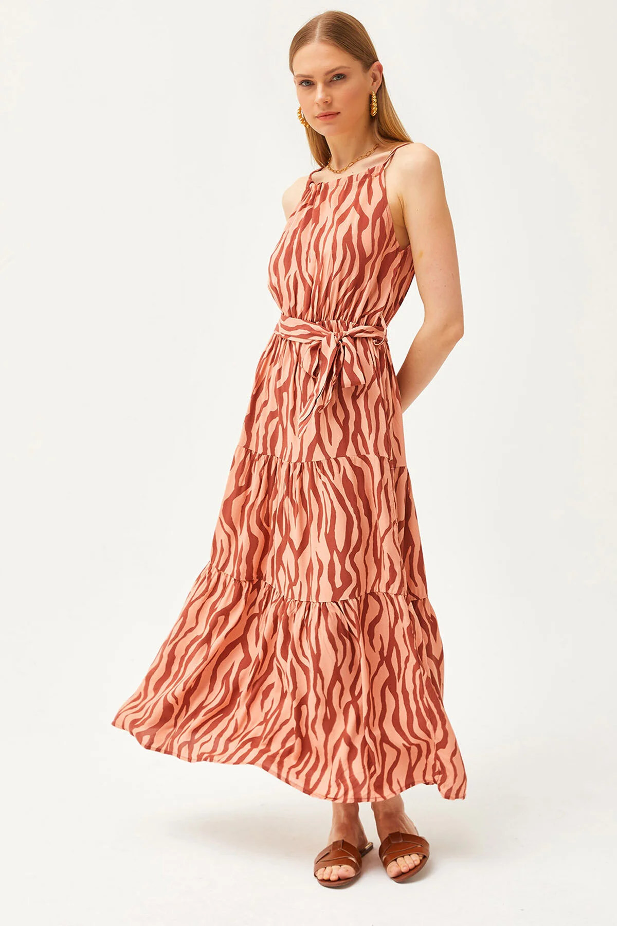 Olalook  Kleid - Rosa - A-Linie
