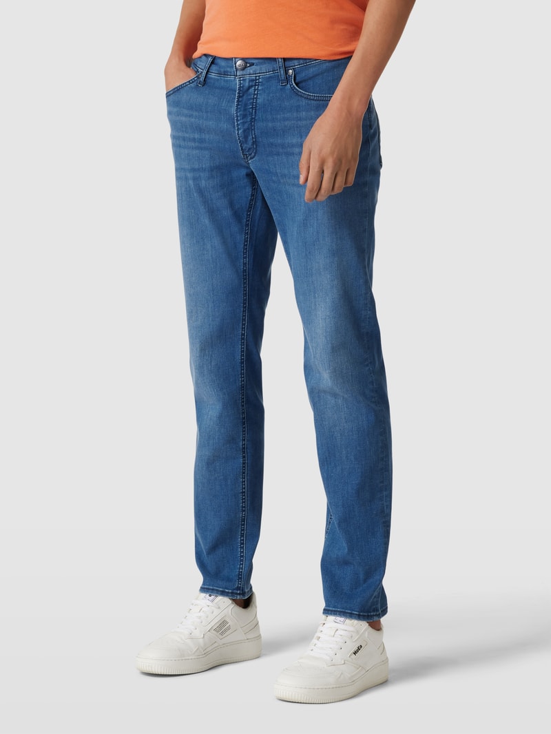 Jeans im 5-Pocket-Design Modell 'Chuck' in hellblau