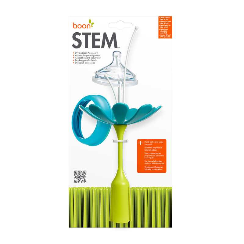 Fleur Stem bleue pour égouttoir à biberons Grass Boon