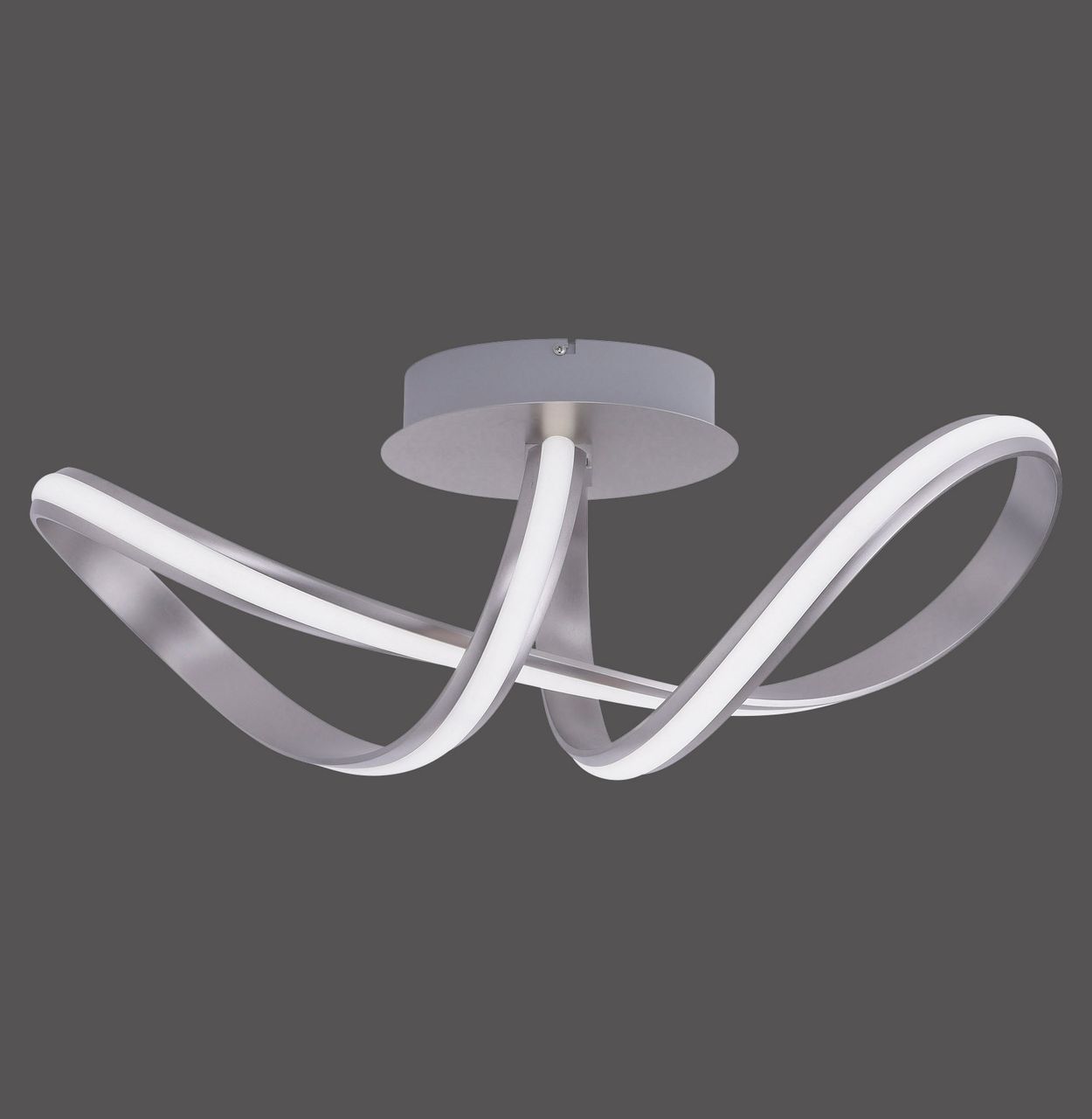 JUST LIGHT JUST LIGHT. LED Deckenleuchte LOLAsmart-MELINDA, 1xLED-Board/28W/RGB,2700-5000K, Stahl