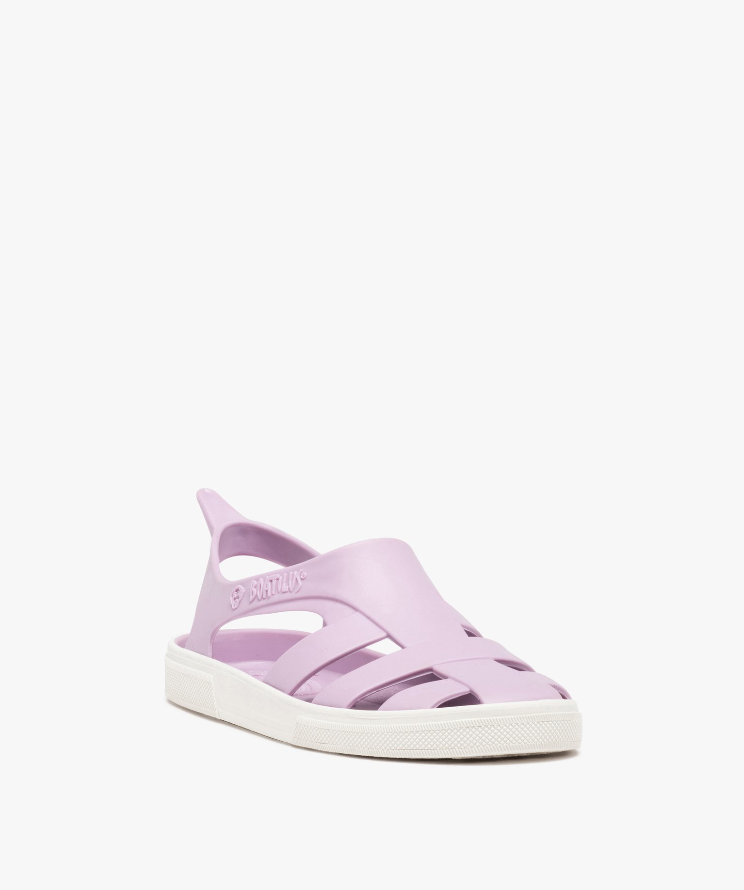 Sandales de plage fille extra souples - Boatilus violet clair | GEMO