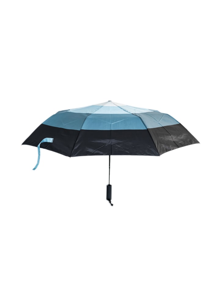 COFI 1453 Regenschirm mit Schutzhülle - Teleskop Taschenschirm ø100 cm Grün in Blau günstig kaufen 100 cm