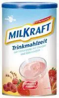 MILKRAFT Trinkmahlzeit Erdbeere-Himbeere Pulver  480 g  Pulver