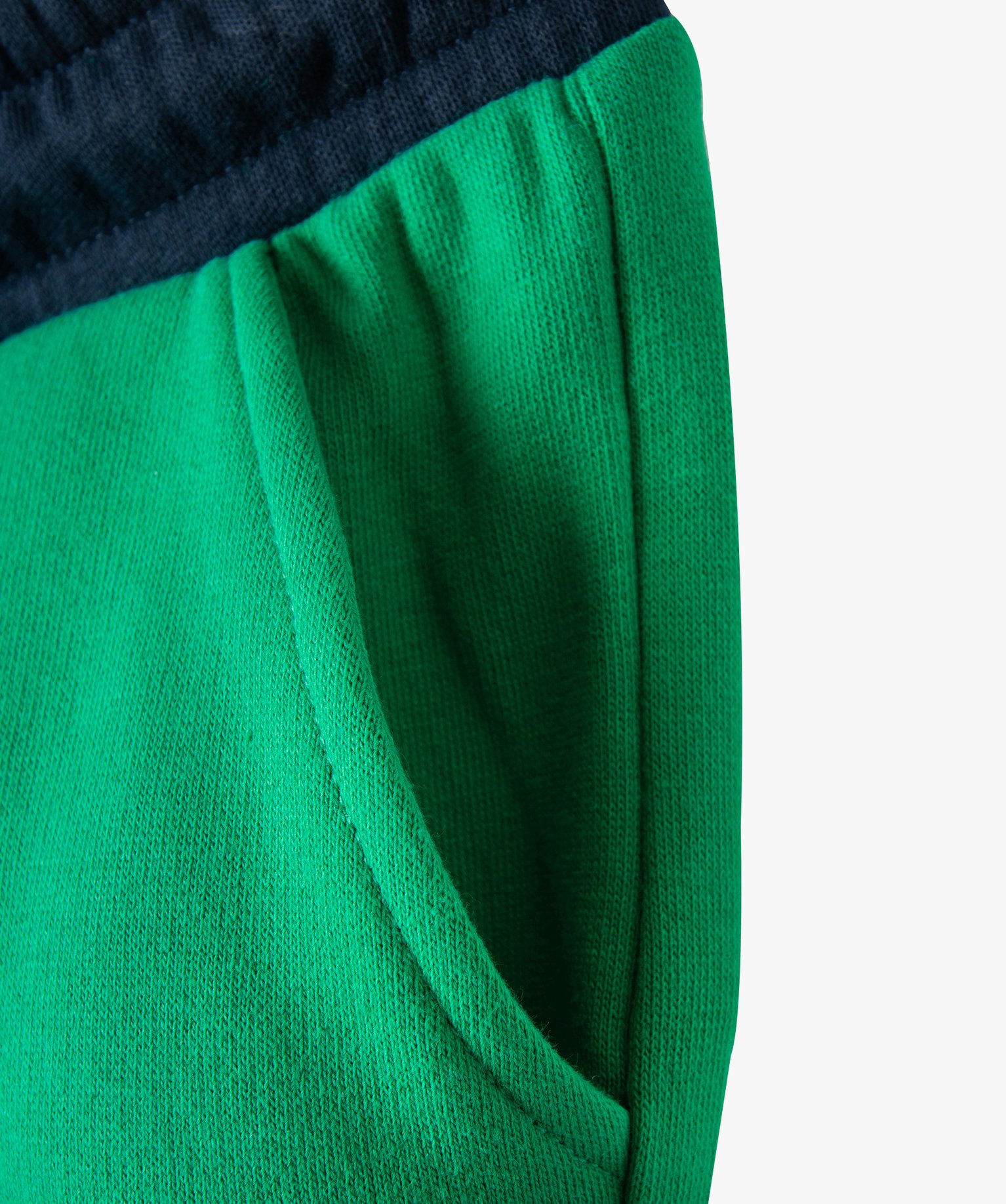 Jogging Garçon en molleton doux vert | GEMO