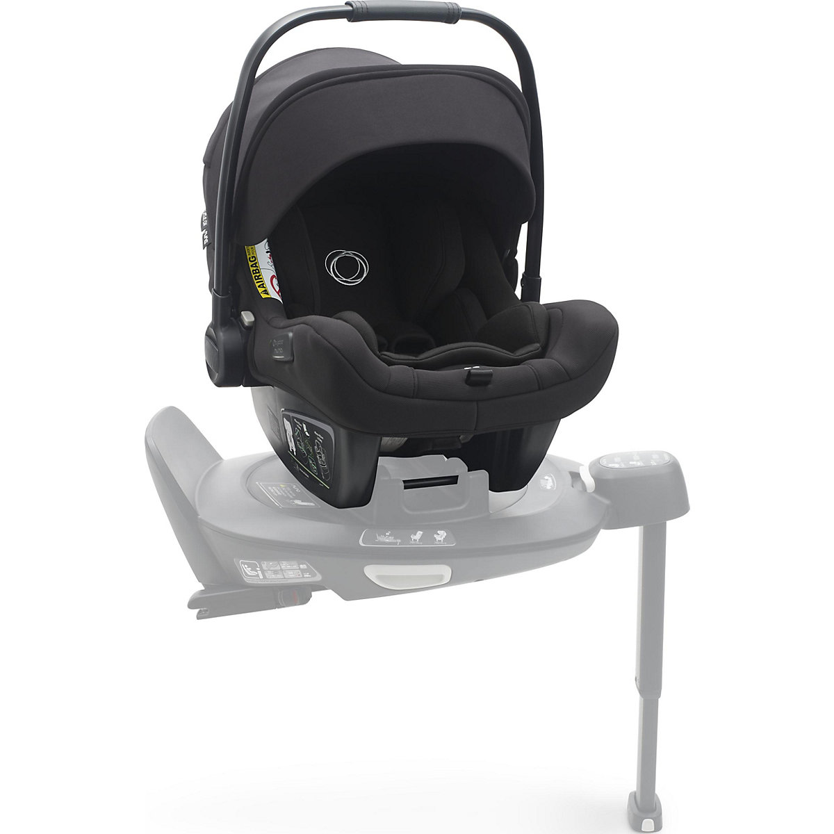 Babyschale Turtle Air by Nuna , schwarz