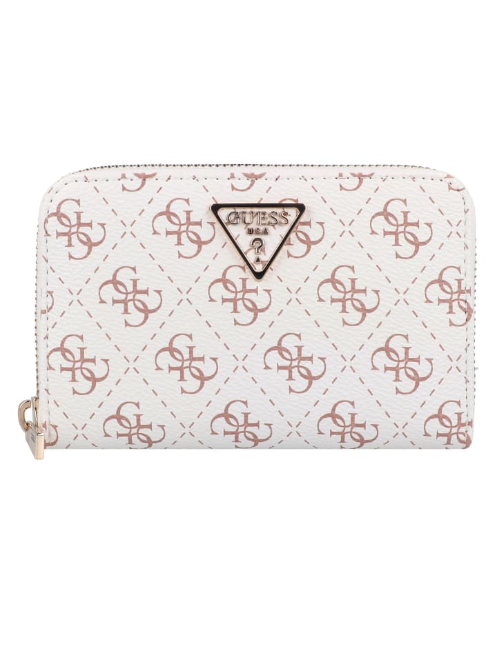 Guess Eco Carly Geldbörse 14 cm in cream logo günstig kaufen onesize
