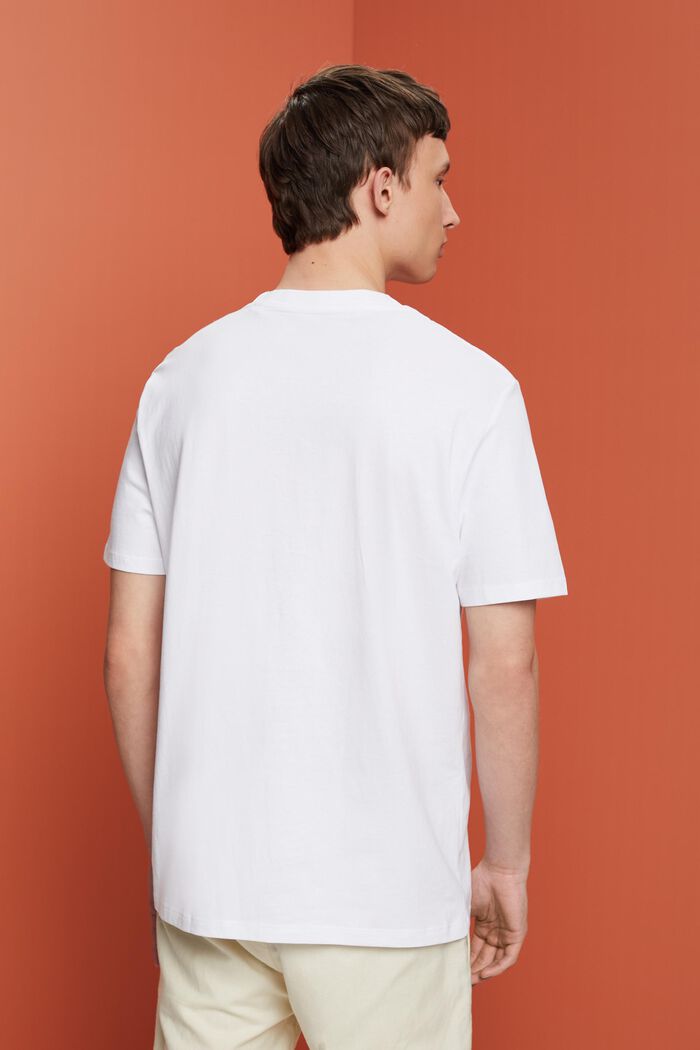 Bedrucktes Jersey-T-Shirt, 100 % Baumwolle