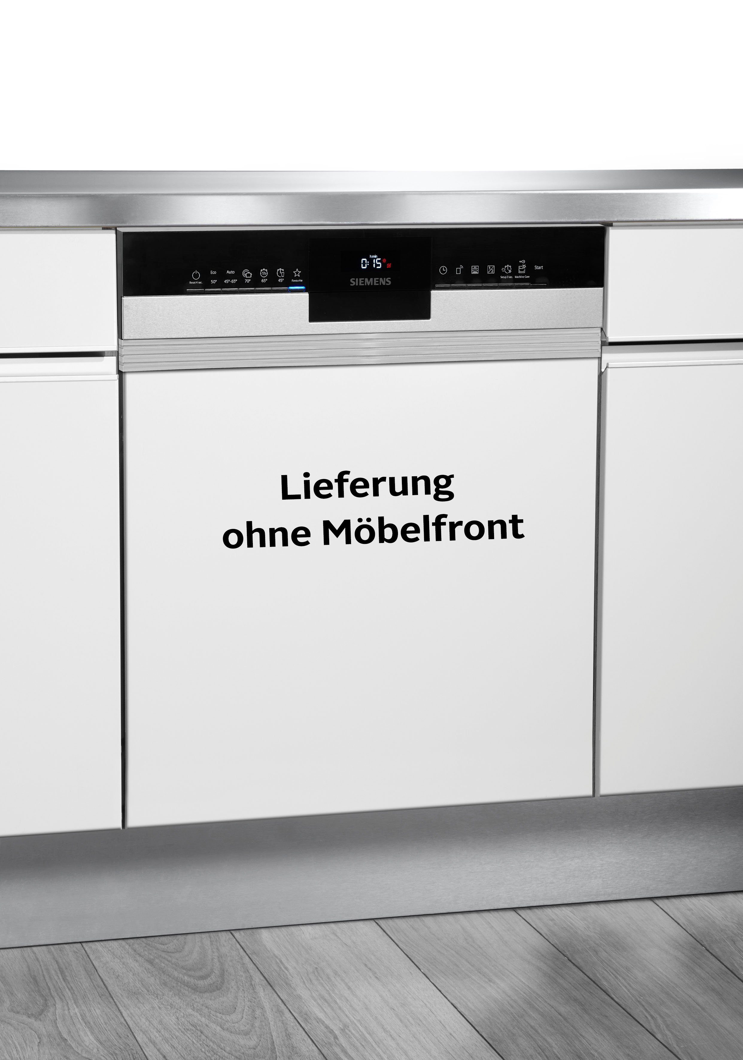 SIEMENS teilintegrierbarer Geschirrspüler iQ300, SN53HS32UE, 12 Maßgedecke