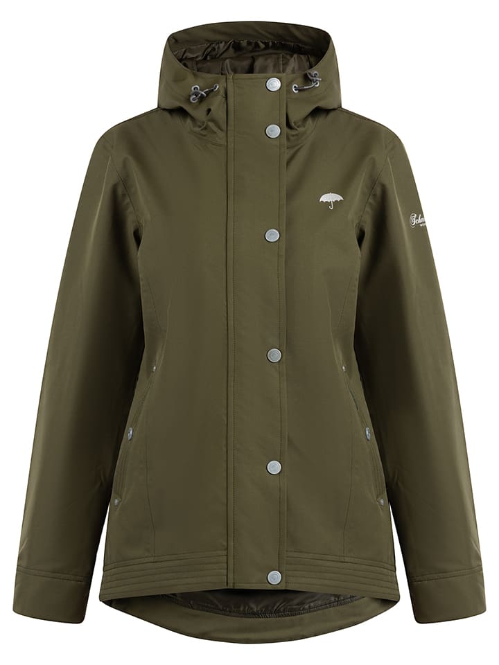 Schmuddelwedda Regenjacke in Khaki günstig kaufen