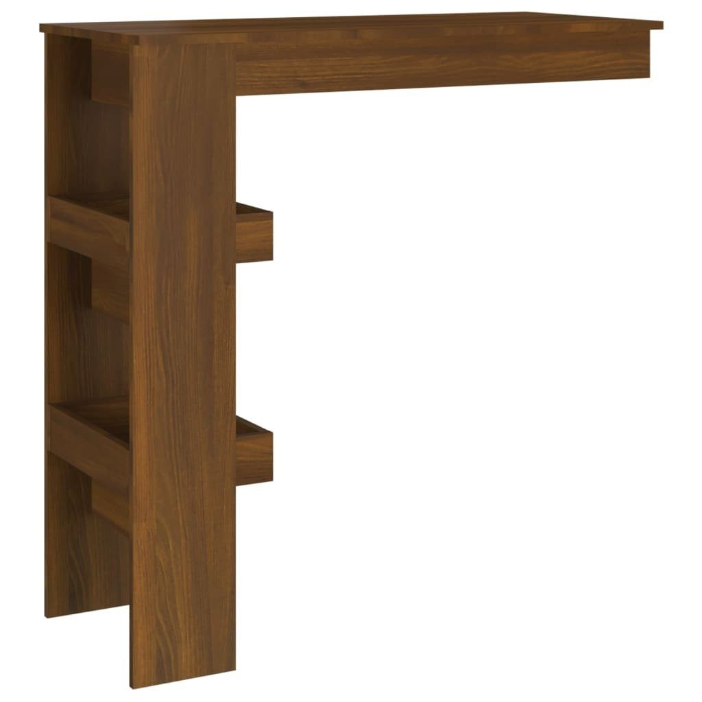 möbelando Tresentisch 3013730 (LxBxH: 45x102x103,5 cm), aus Holzwerkstoff in Braune Eichen-Optik