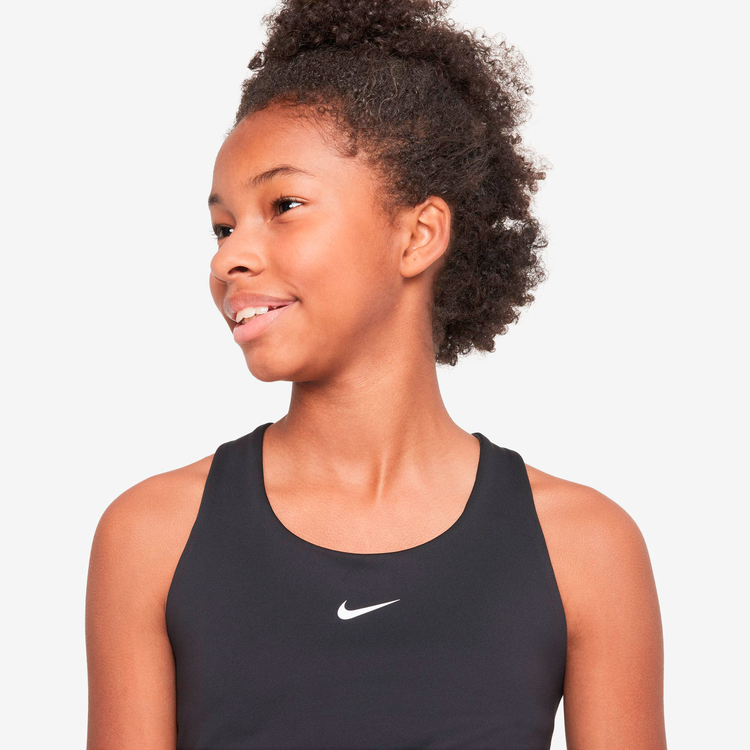 Dri-Fit Swoosh Tank-Top Mädchen - Schwarz