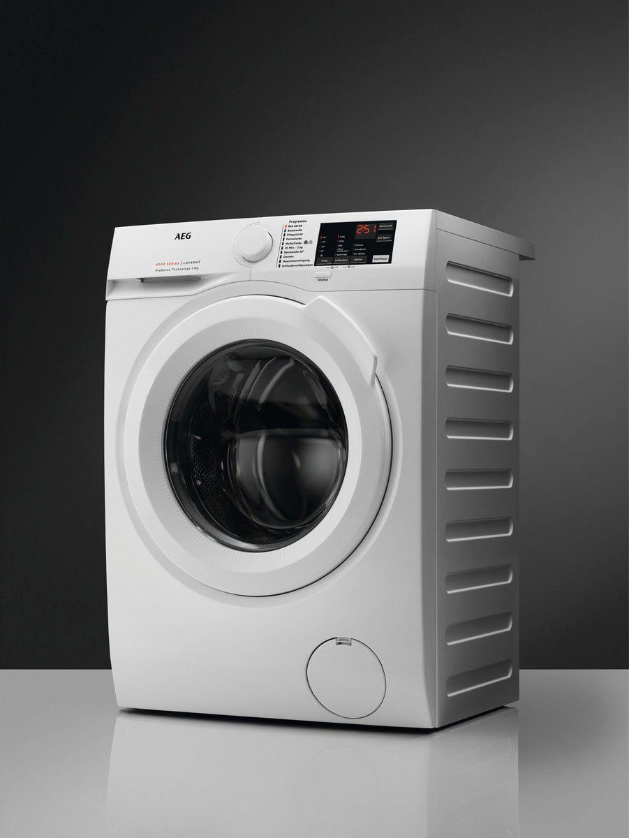 AEG Waschmaschine Serie 6000 mit ProSense-Technologie L6FA48FL, 8 kg, 1400 U/min, Hygiene-/ Anti-Allergie Programm mit Dampf