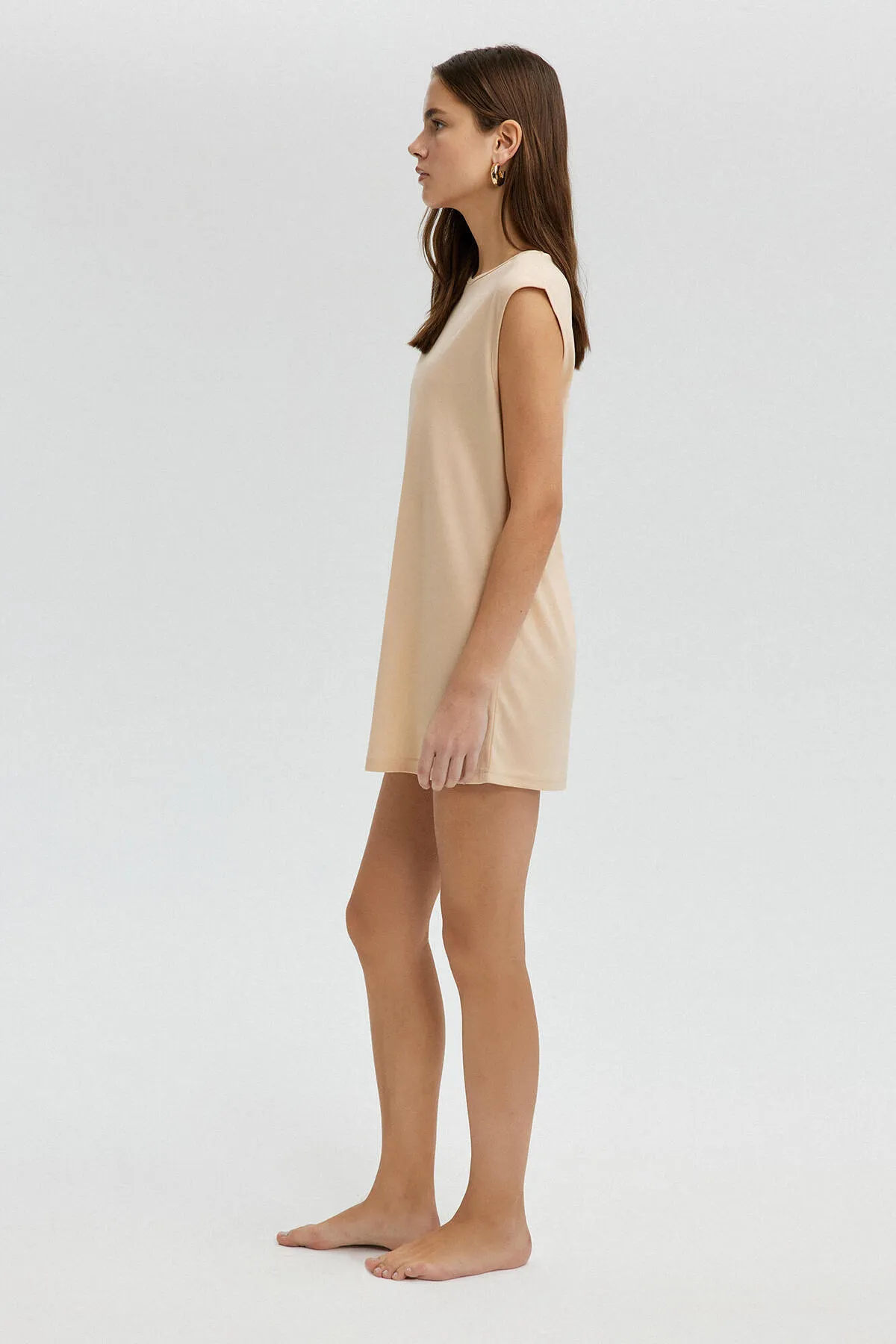 Touché Privé  Tunika - Beige - Regular Fit