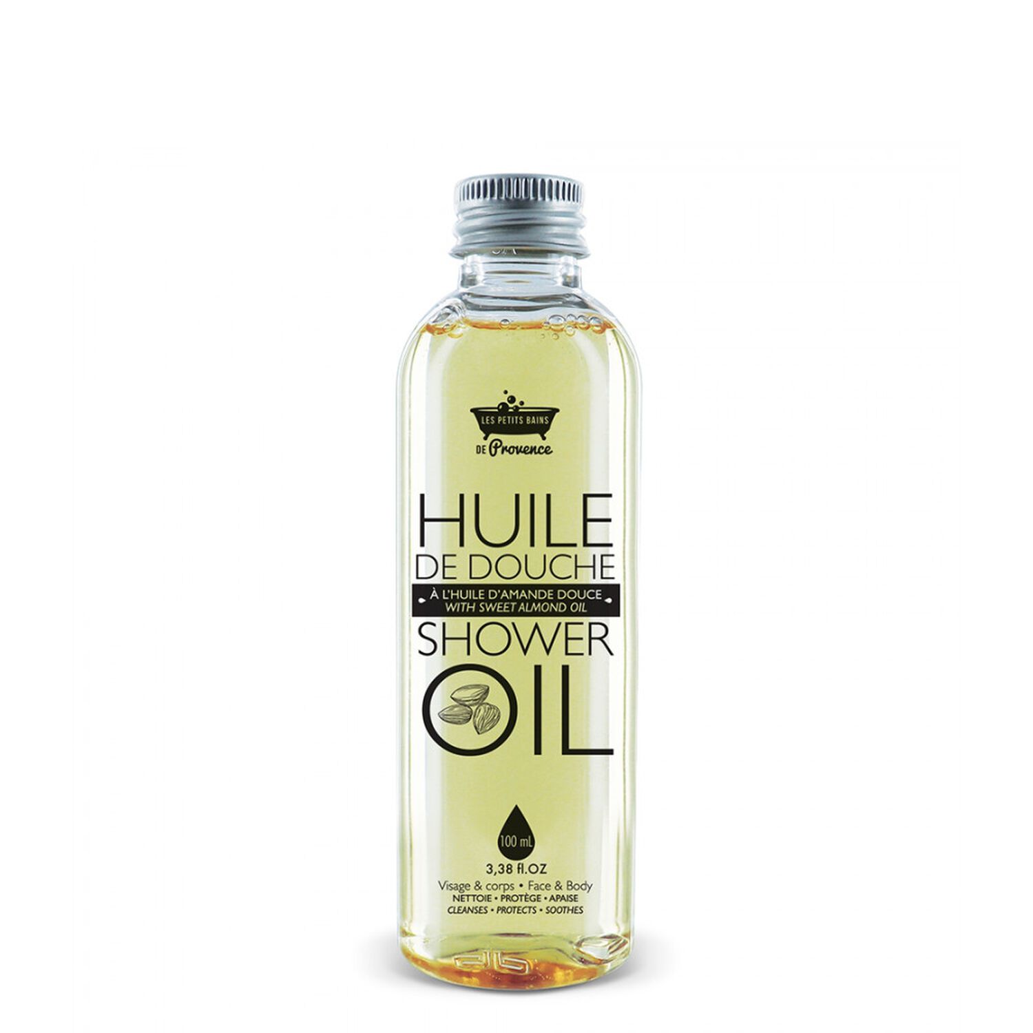 Les Petits Bains de Provence Huile de Douche Parfum Amande Douce