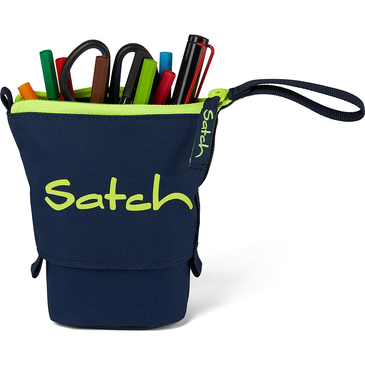 Etui/Schlampermäppchen Pencil Slider Toxic Yellow, unbefüllt