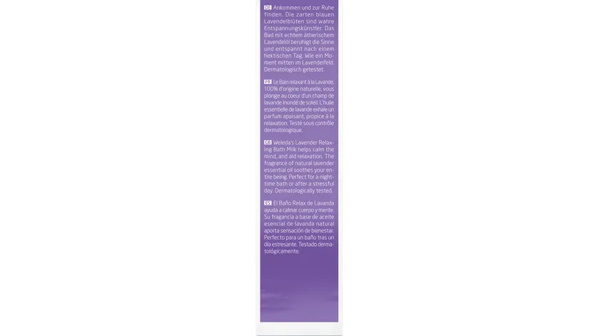 WELEDA LAVENDEL Entspannungsbad 200 ml