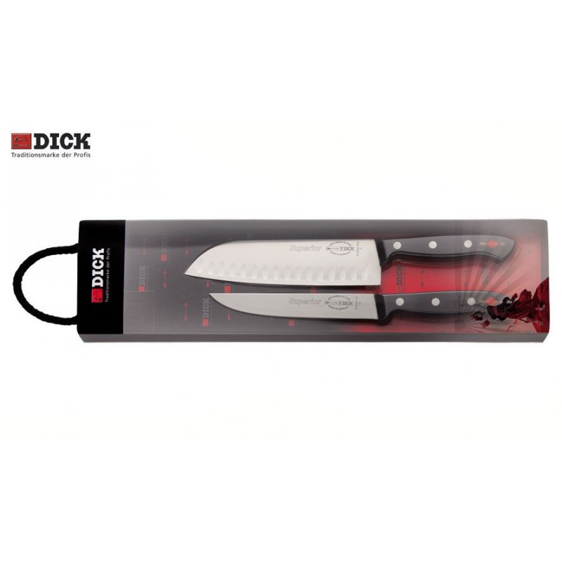 Dick Premier Plus, 2 Stück Set (Santoku-Schälmesser)