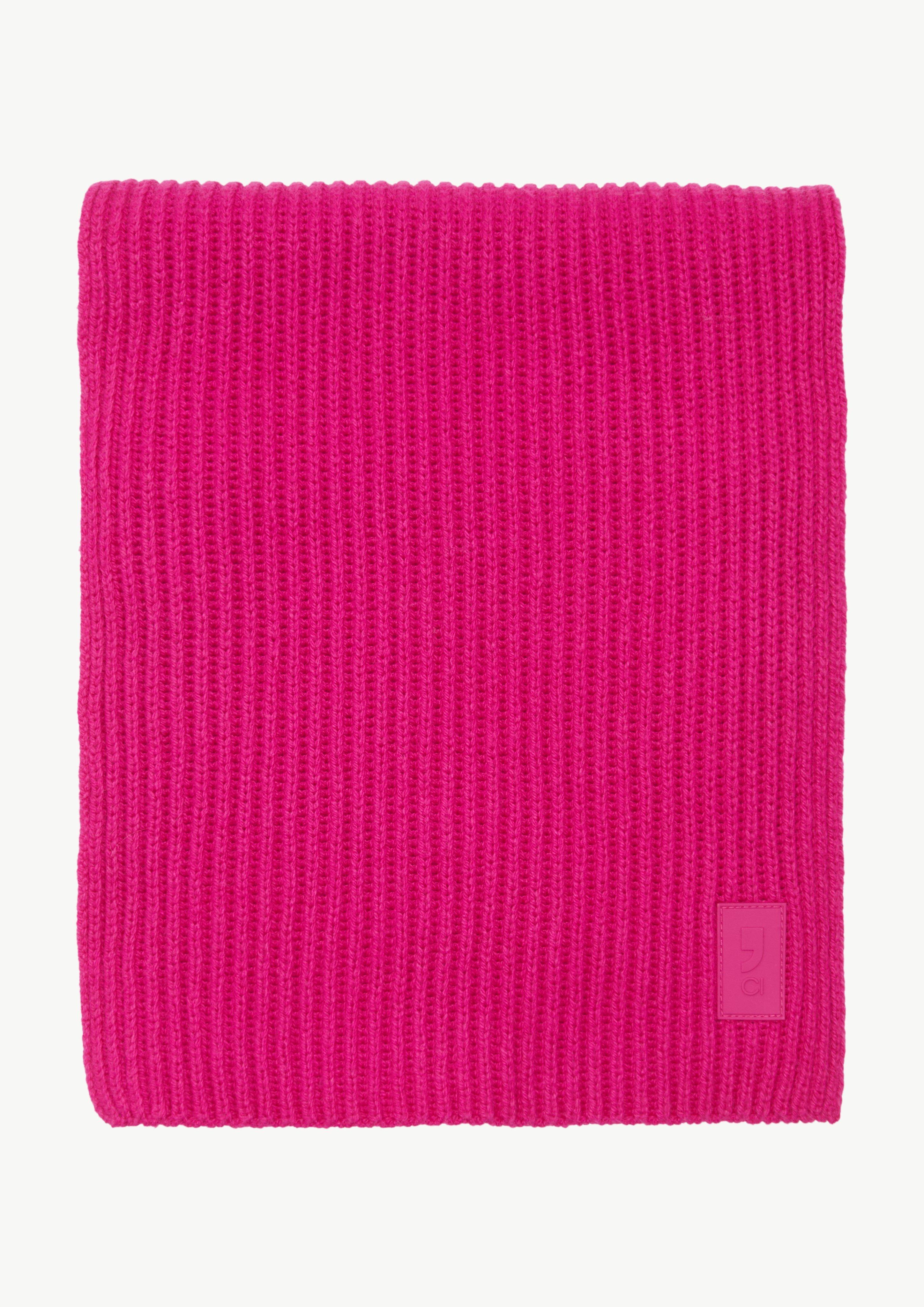 Schal aus Wollmix - pink