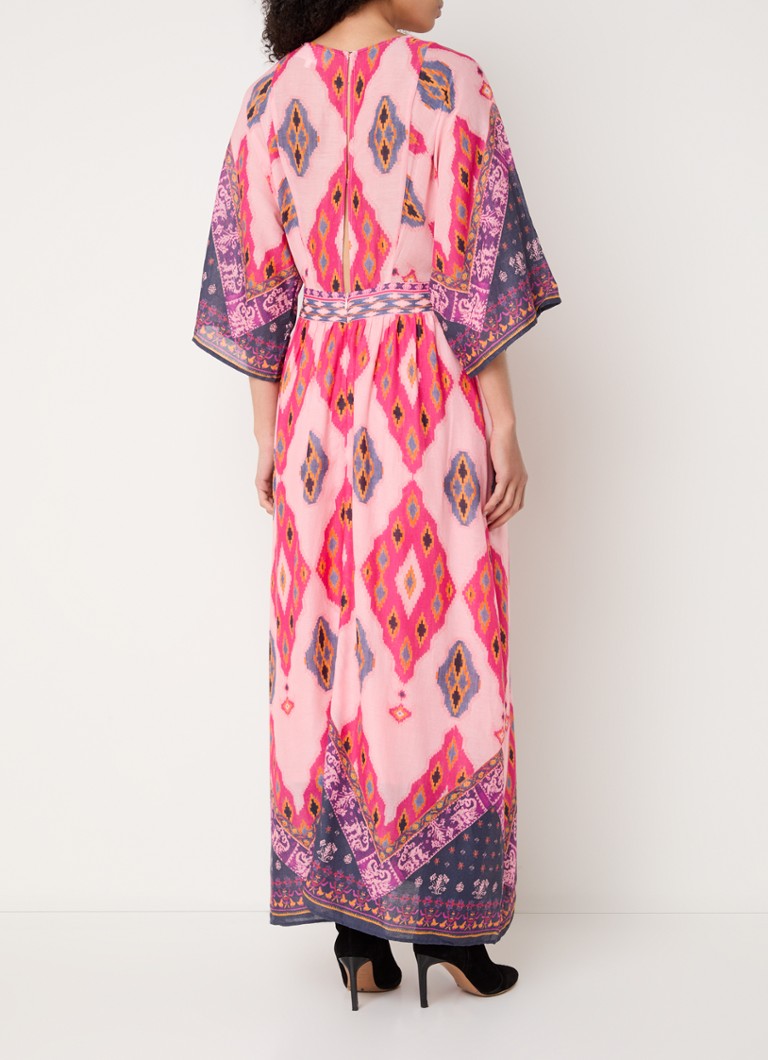 Vestido túnica largo Yin de Ba&sh con estampado