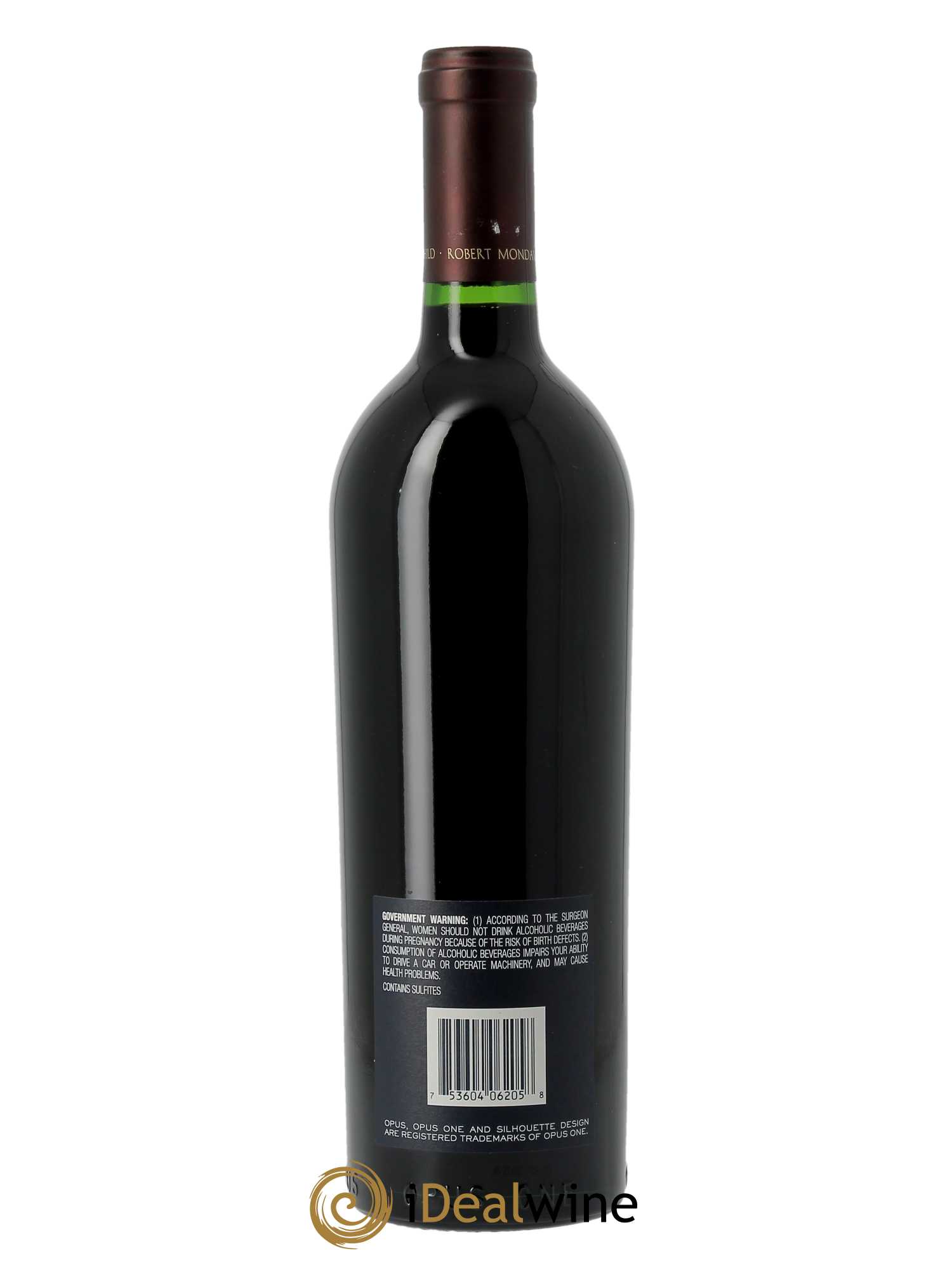 Napa Valley Opus One Robert Mondavi  2005 - Lot de 1 Bouteille