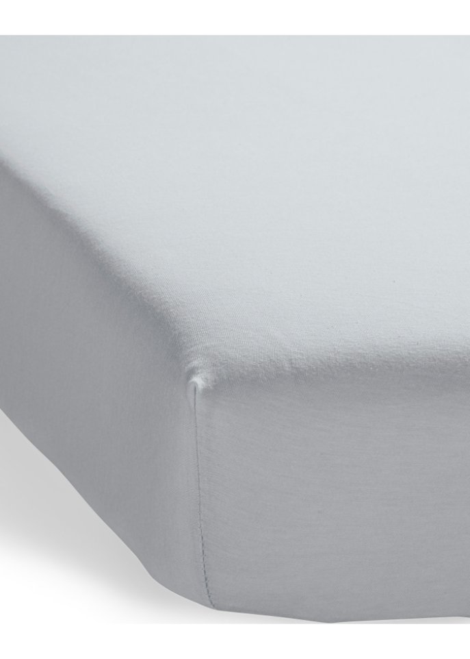 Spannbettlaken in Leinen-Optik