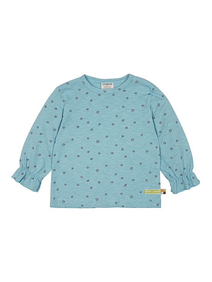 loud   proud Bluse in Hellblau günstig kaufen 74/80