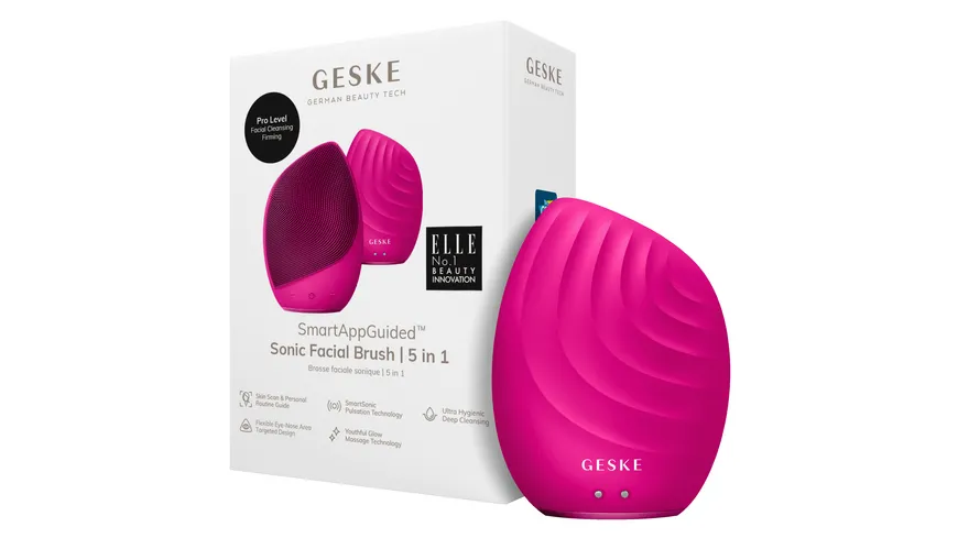 GESKE Sonic Facial Brush 5 IN 1 magenta magenta